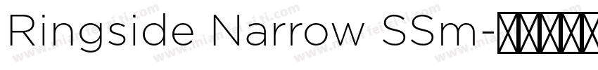 Ringside Narrow SSm字体转换